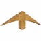 Ekena Millwork Bellingham Rough Sawn Timber Gable Bracket, Western Red Cedar, 36"W x 9"H x 2"D x 4"F, 6/12 Pitch GBW036X09X0204BEL00RWR - alternate 2